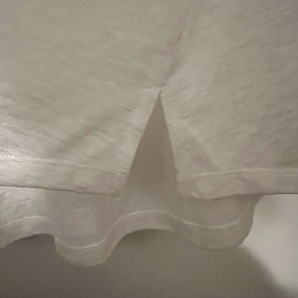 Athleta White Sleeveless Breezy Tank Sz 3X (22–24) Curvy Plus Workout Athlesiure - Picture 7 of 9